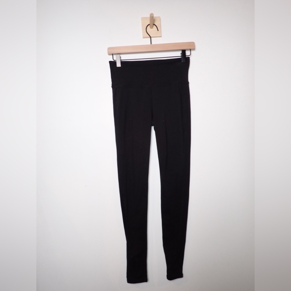Athleta Women's Solid Black Full Length Leggings size XS